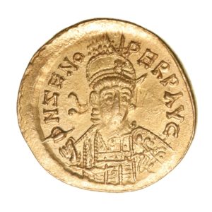Zeno AD 474-491 Gold Solidus Constantinople