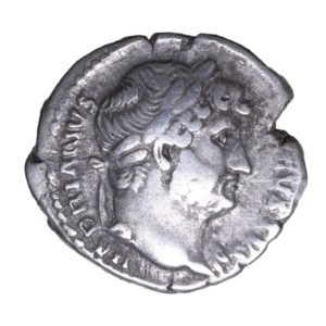 Hadrian AD 117-138 Silver Denarius Rome