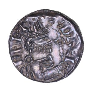 Edward the Confessor AD 1042-1066 Silver Penny Steyning Pointed Helmet type
