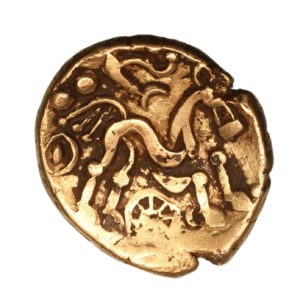 Regini & Atrebates 60-50 BC Selsey Uniface Gold Stater