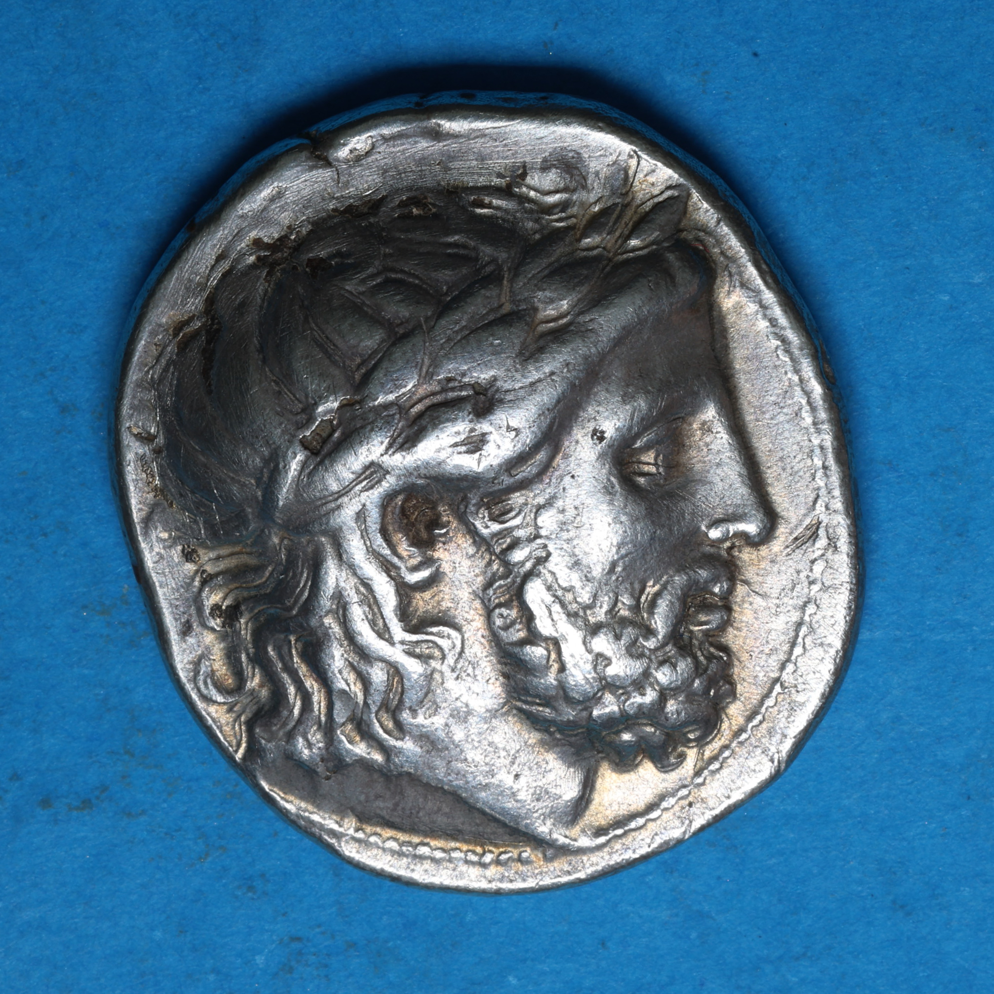 Macedon Philip II 359-336 BC Silver Tetradrachm - Image 3