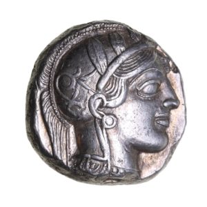 Attica Athens 454-404 BC Silver Tetradrachm Athena / Owl