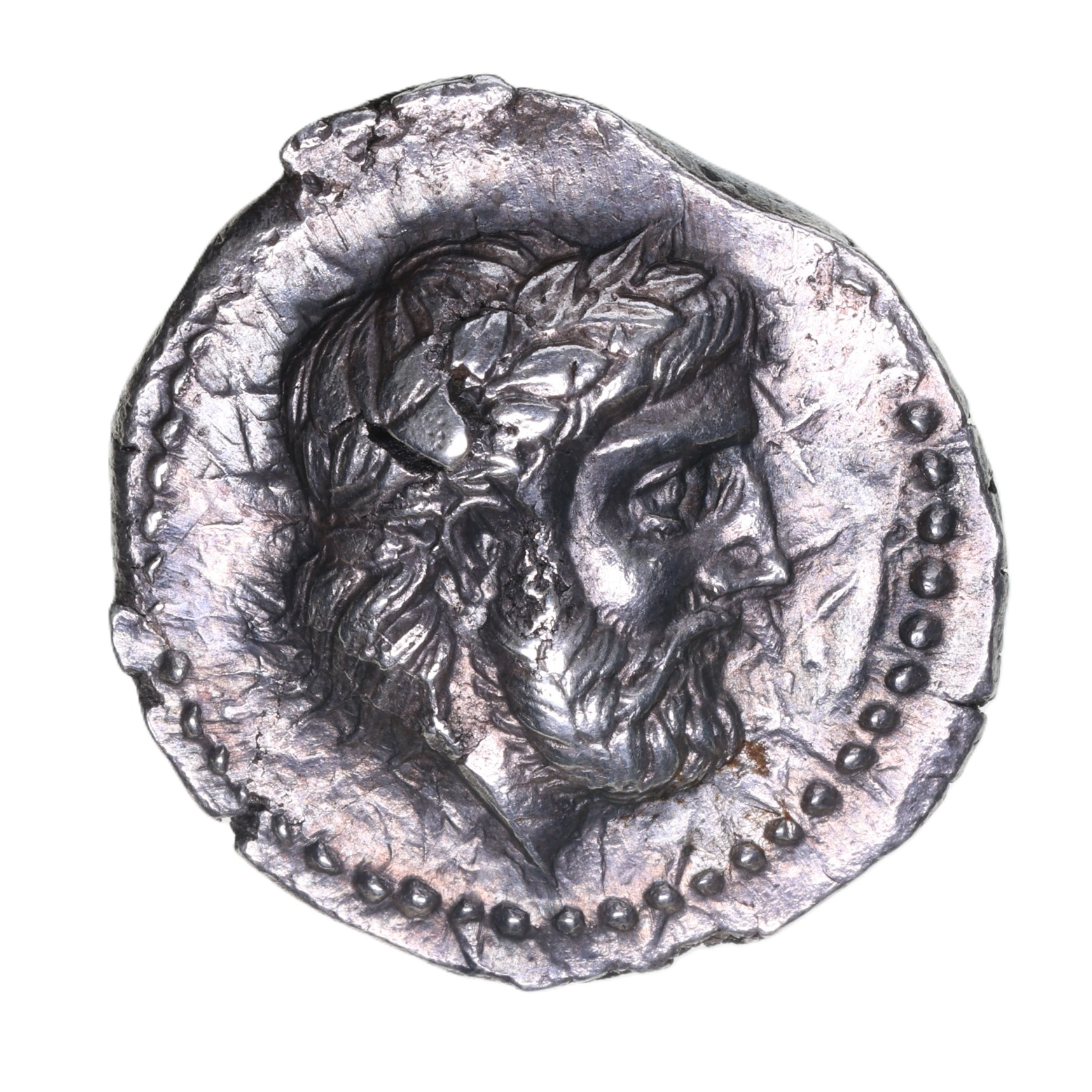 Paeonia Lykkeios 356-335 BC Silver Tetradrachm