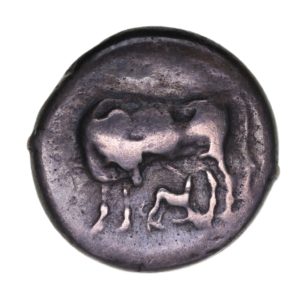 Illyria Epidamnus 400-350 BC Silver Stater