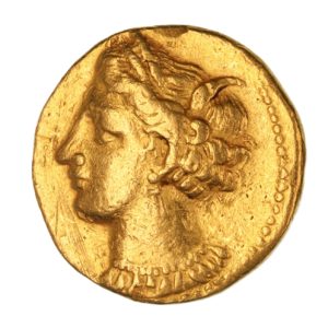 Carthage Zeugitana 290-280 BC Electrum Stater