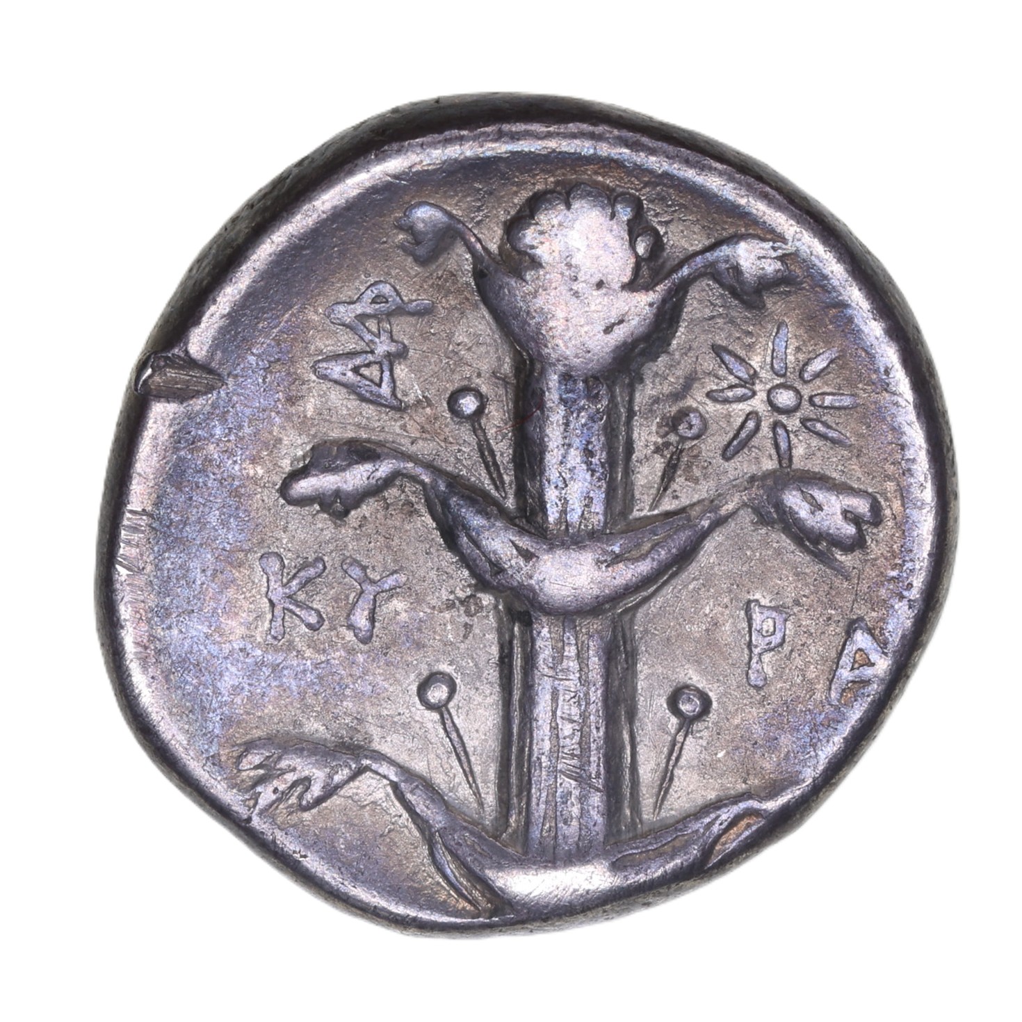 Kyrenaica Kyrene 294-275 BC Silver Didrachm - Image 2