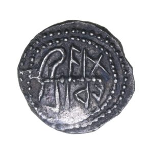 Anglo Saxon Primary Phase Aethelred of Mercia AD 680-710 Silver Sceatta