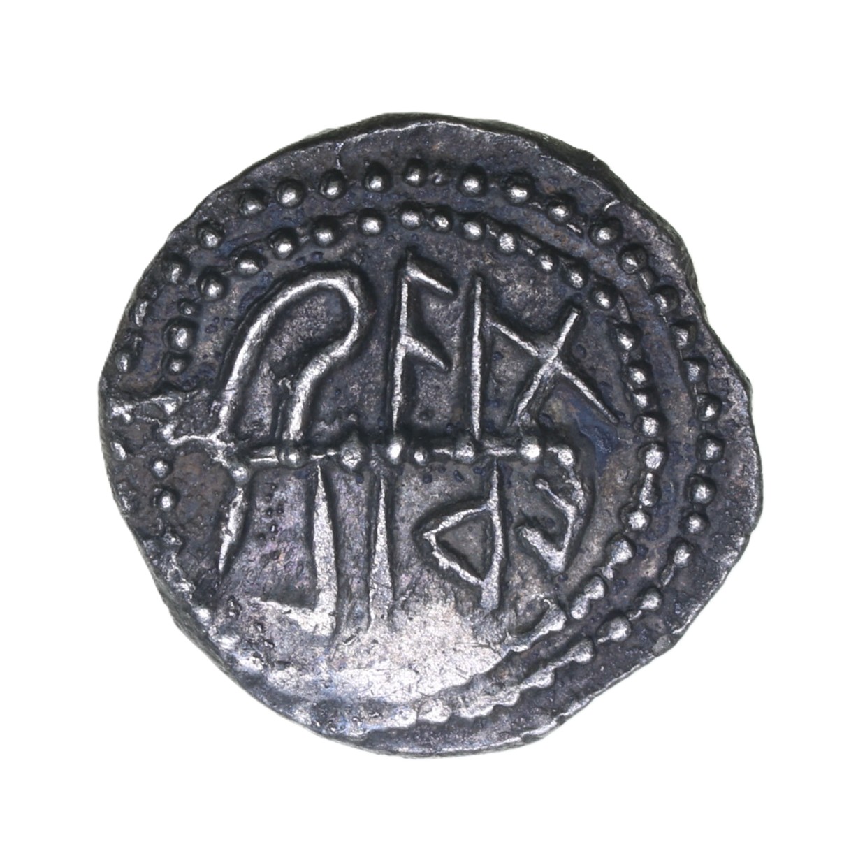 Anglo Saxon Primary Phase Aethelred of Mercia AD 680-710 Silver Sceatta