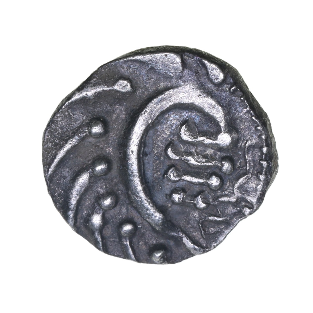 Anglo Saxon Primary Phase Aethelred of Mercia AD 680-710 Silver Sceatta - Image 2