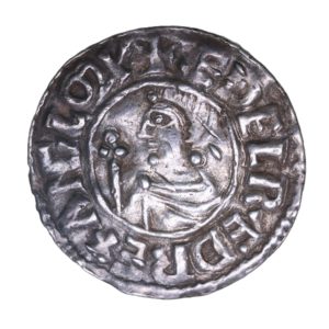 Aethelred II AD 978-1016 Silver Penny Crux type London