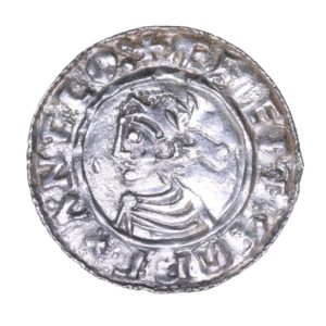 Aethelred II AD 978-1016 Silver Penny Last Small Cross type Leicester