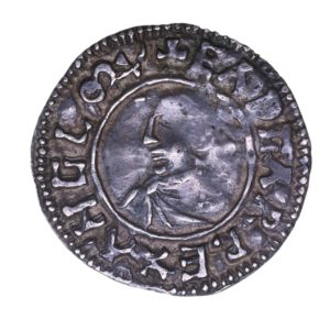 Eadgar AD 959-975 Silver Penny Winchester Reform Small Cross type ex Stack collection