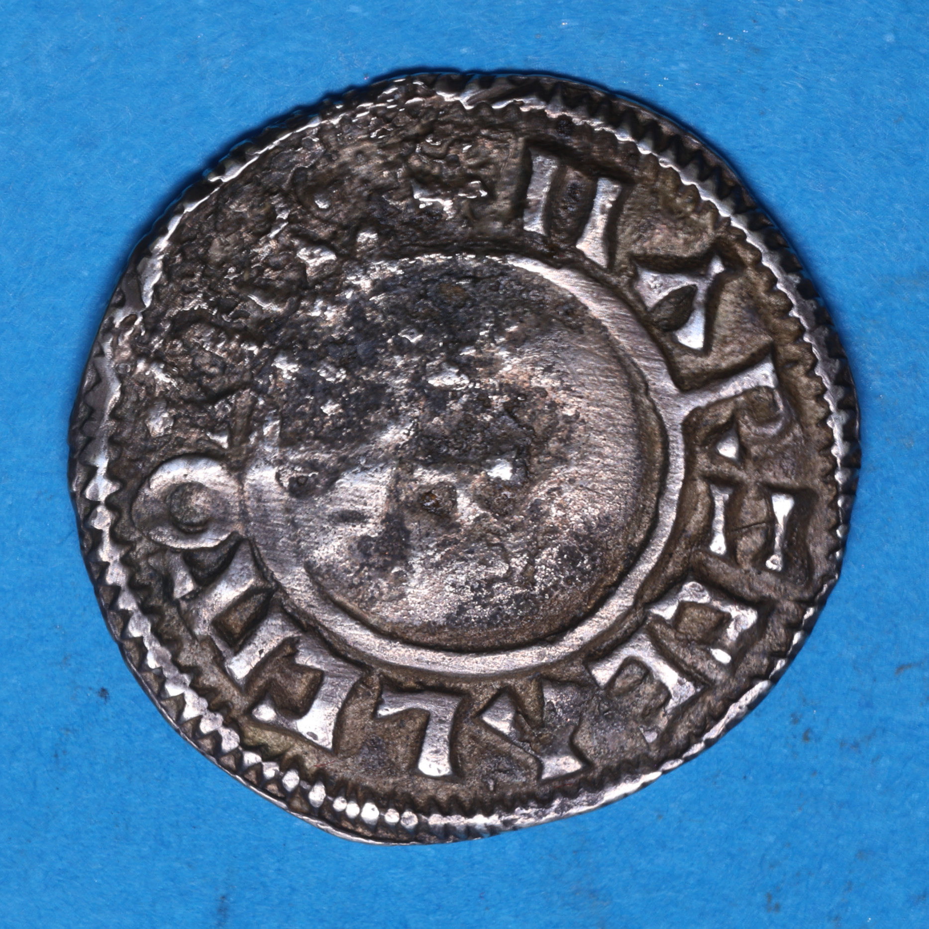 Eadgar AD 959-975 Silver Penny Winchester Reform Small Cross type ex Stack collection - Image 4
