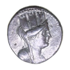 Phoenicia Aradus 121-120 BC Silver Tetradrachm