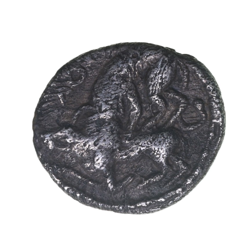 Phoenicia Byblos Azbaal 365-333 BC Silver 1/8 Shekel - Image 2