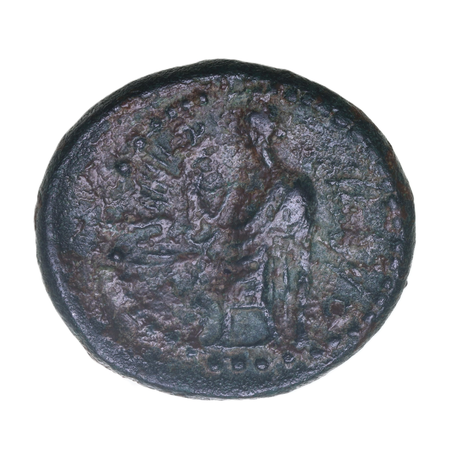 Phoenicia Marathos 220-150 BC Bronze Ae 21 - Image 2