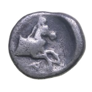 Boeotia 4th Century BC Silver Obol