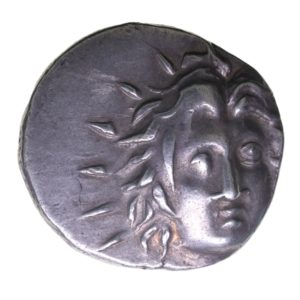 Caria Rhodes 250-229 BC Silver Didrachm