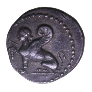 Ionia Chios 133-88 BC Silver Drachm
