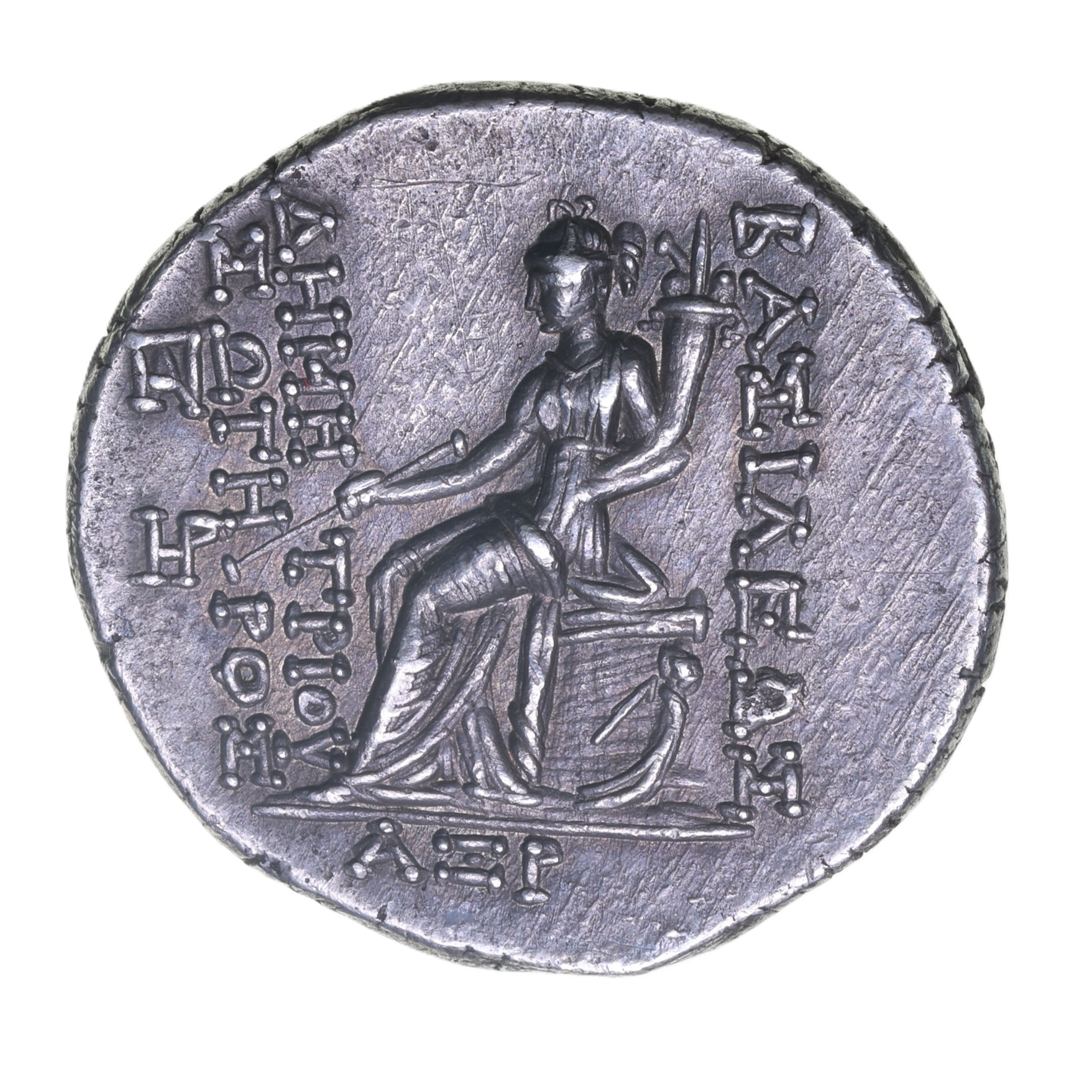 Seleucid Kingdom Demetrios I Soter 162-150 BC Silver Tetradrachm - Image 2