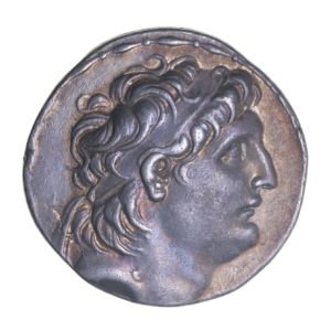 Seleucid Kingdom Antiochus VII Euergetes 138-129 BC Silver Tetradrachm