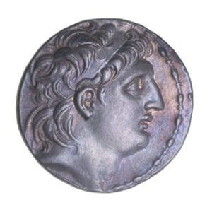 Seleucid Kingdom Antiochus VII Euergetes 138-129 BC Silver Tetradrachm
