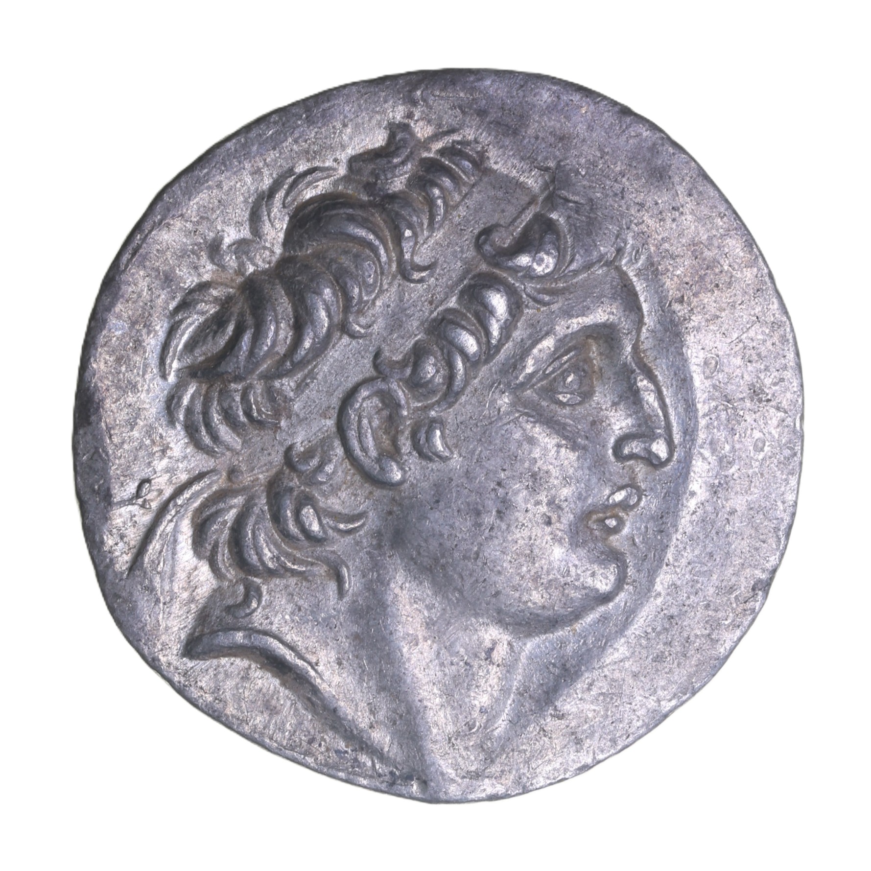 Seleucid Kingdom Antiochus VII Euergetes 138-129 BC Silver Tetradrachm