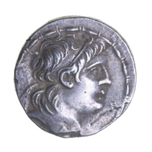 Seleucid Kingdom Antiochus VII Euergetes 138-129 BC Silver Tetradrachm