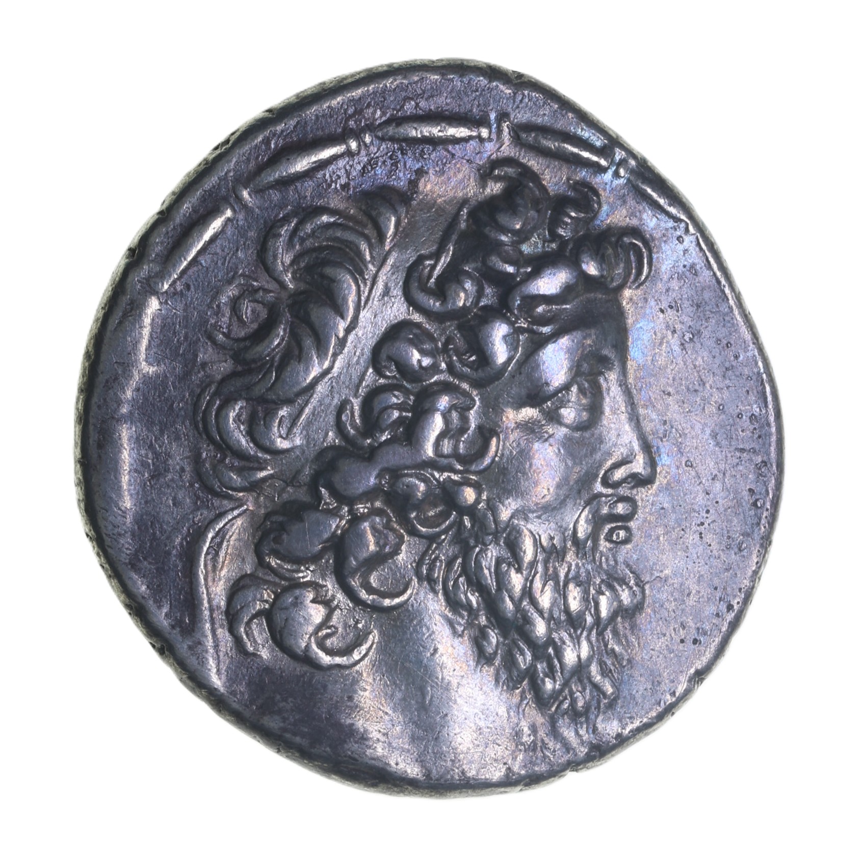 Seleucid Kingdom Demetrios II Nikator 130-125 BC Silver Tetradrachm