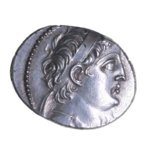 Seleucid Kingdom Demetrios II Nikator 145-140 BC Silver Tetradrachm