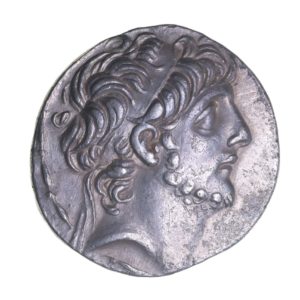 Seleucid Kingdom Antiochus IX Kyzikenos 113-95 BC Silver Tetradrachm