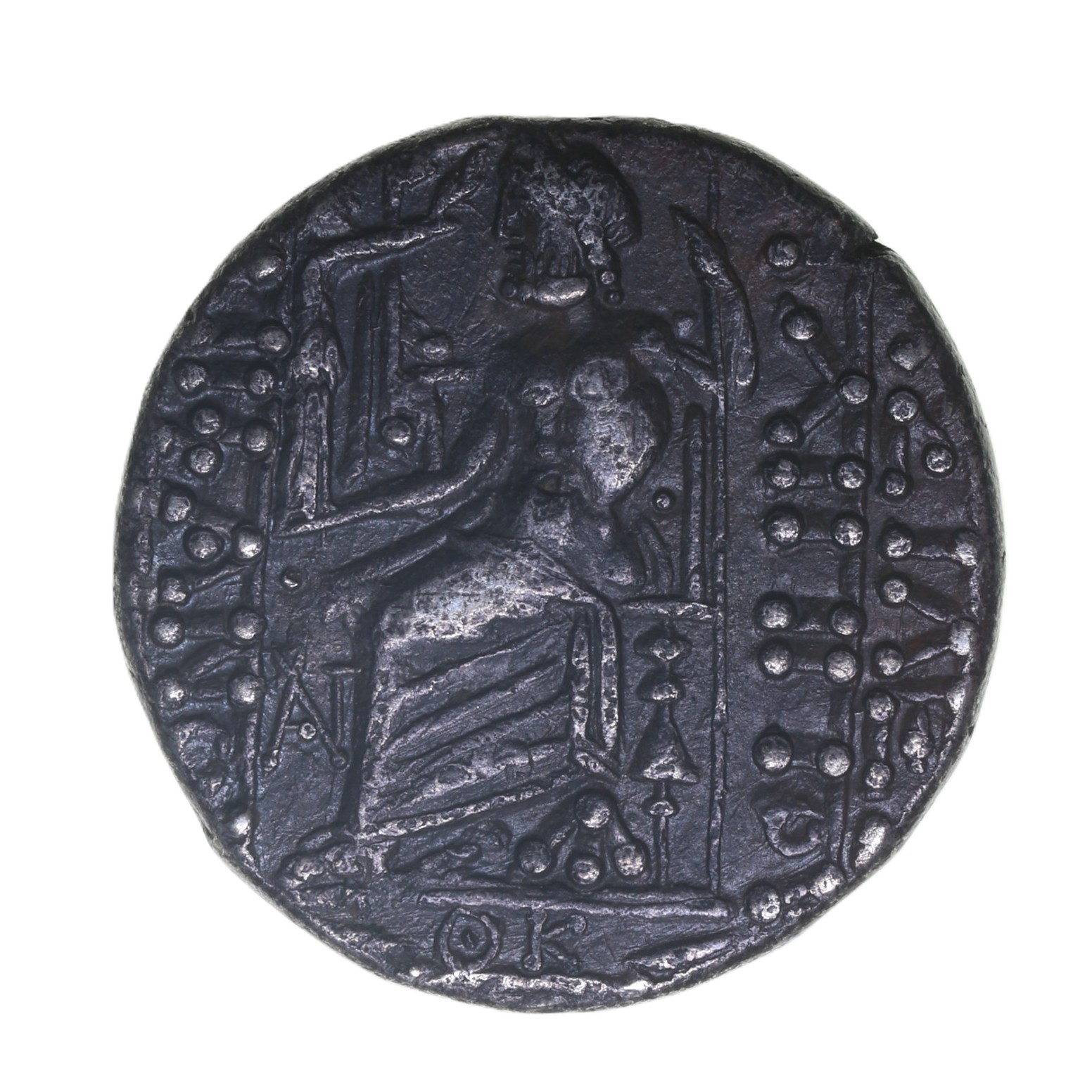 Seleucid Kingdom Philip Philadelphos 93-83 BC Silver Tetradrachm - Image 2