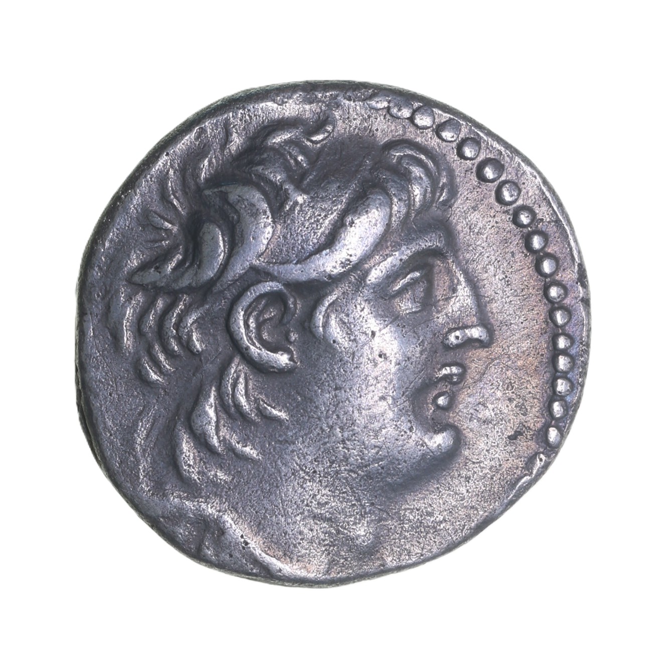 Seleucid Kingdom Antiochus VII Euergetes 138-129 BC Silver Drachm