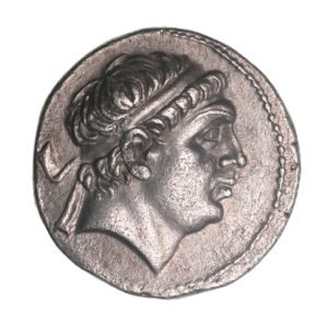 Bactria Euthydemos Theos Megus 225-195 BC Silver Tetradrachm