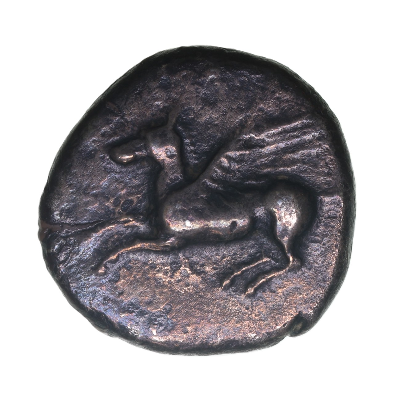Akarnania Leukas Acarmania 350-330 BC Silver Stater - Image 2