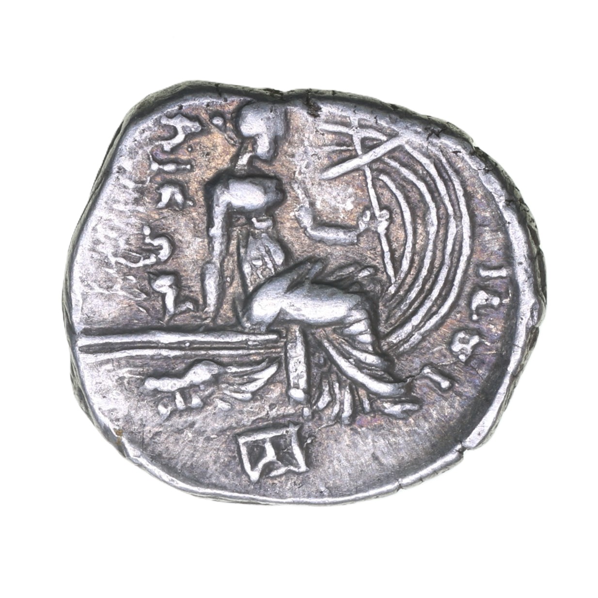 Euboea Histiaea 3rd-2nd Century BC Silver Tetrobol - Image 2