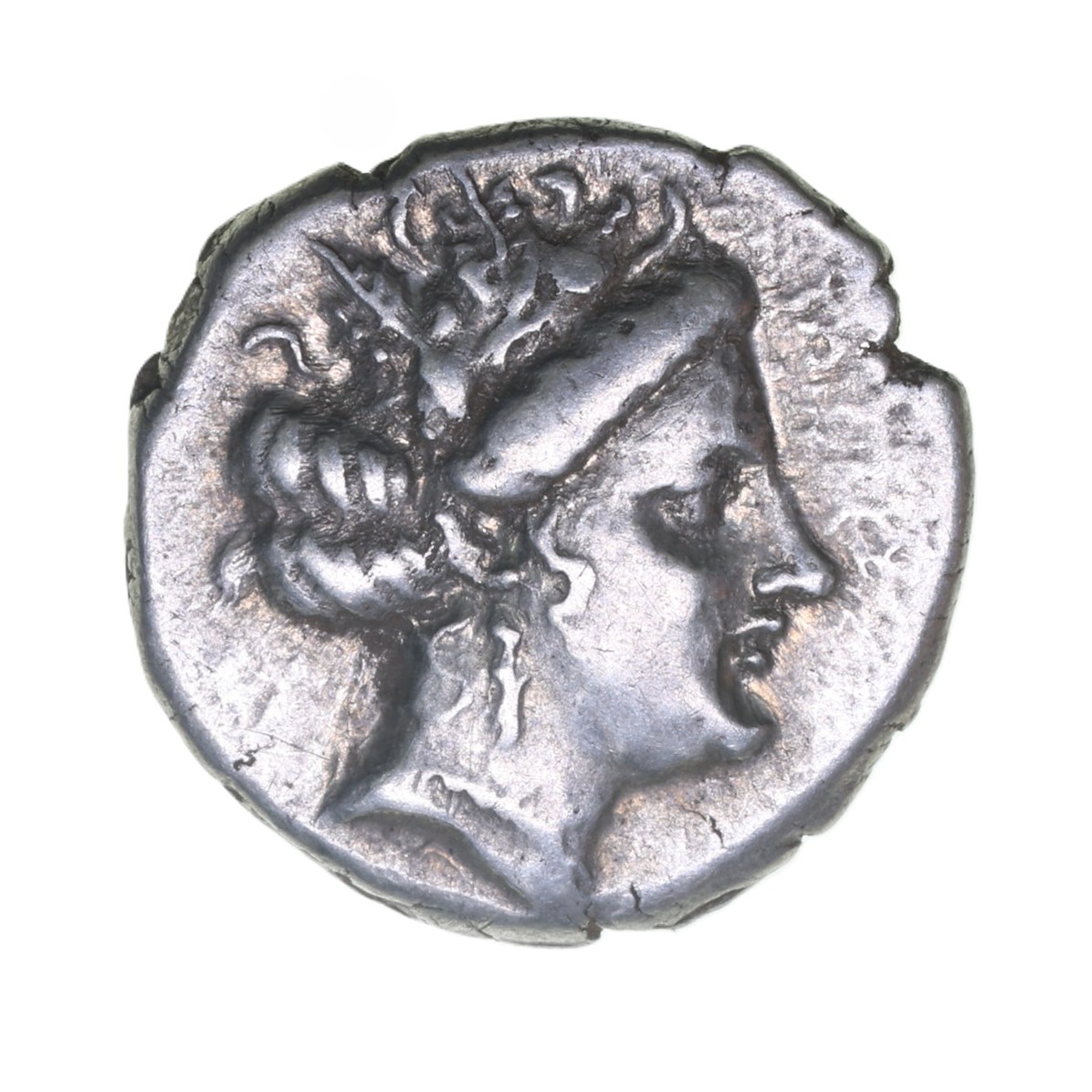 Euboea Histiaea 3rd-2nd Century BC Silver Tetrobol