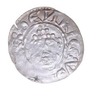 Henry II AD 1154-1189 Silver Short Cross Penny Rhuddlan