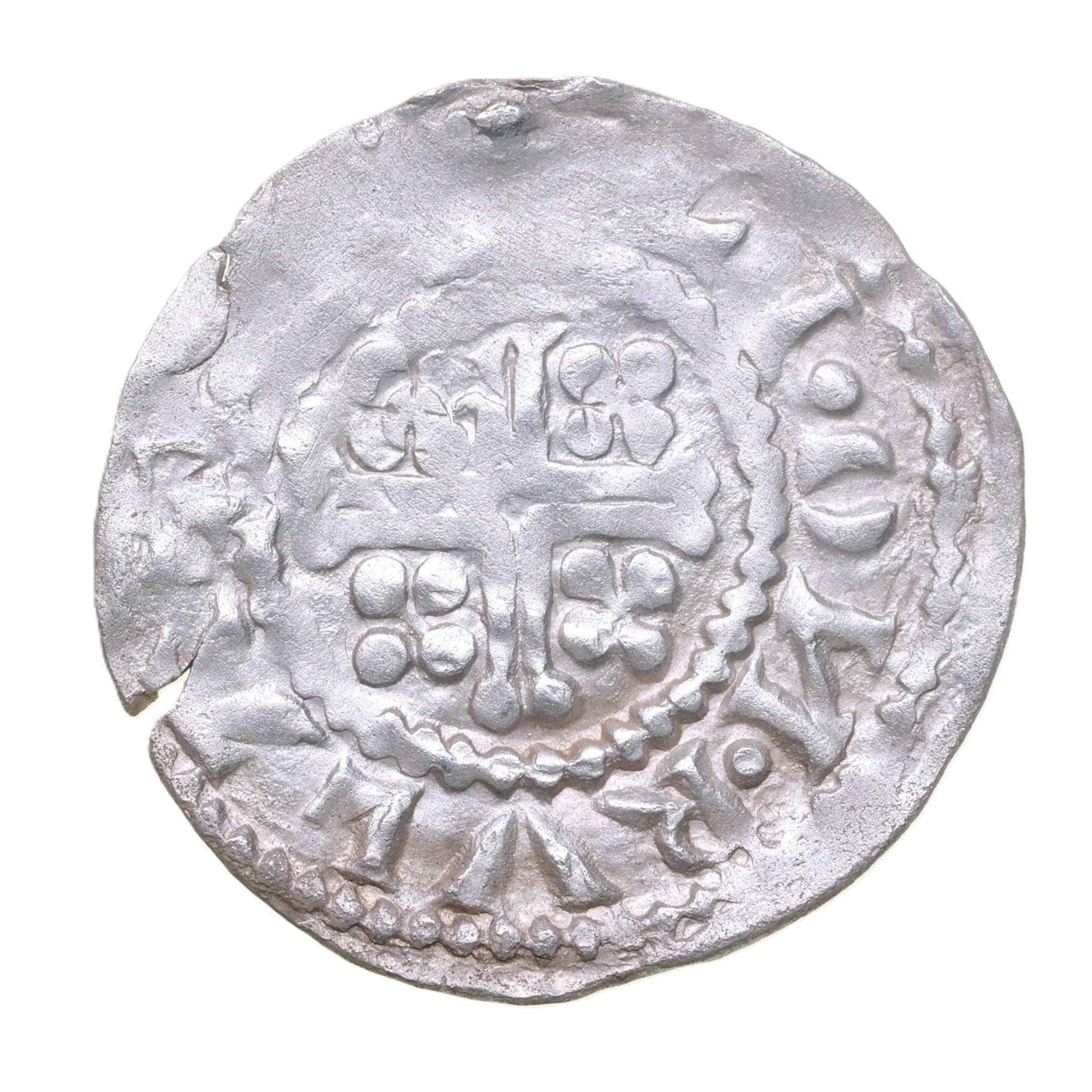 Henry II AD 1154-1189 Silver Short Cross Penny Rhuddlan - Image 2