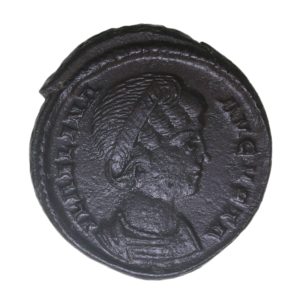 Helena mother of Constantine AD 307-337 Bronze Follis London *Very Rare*