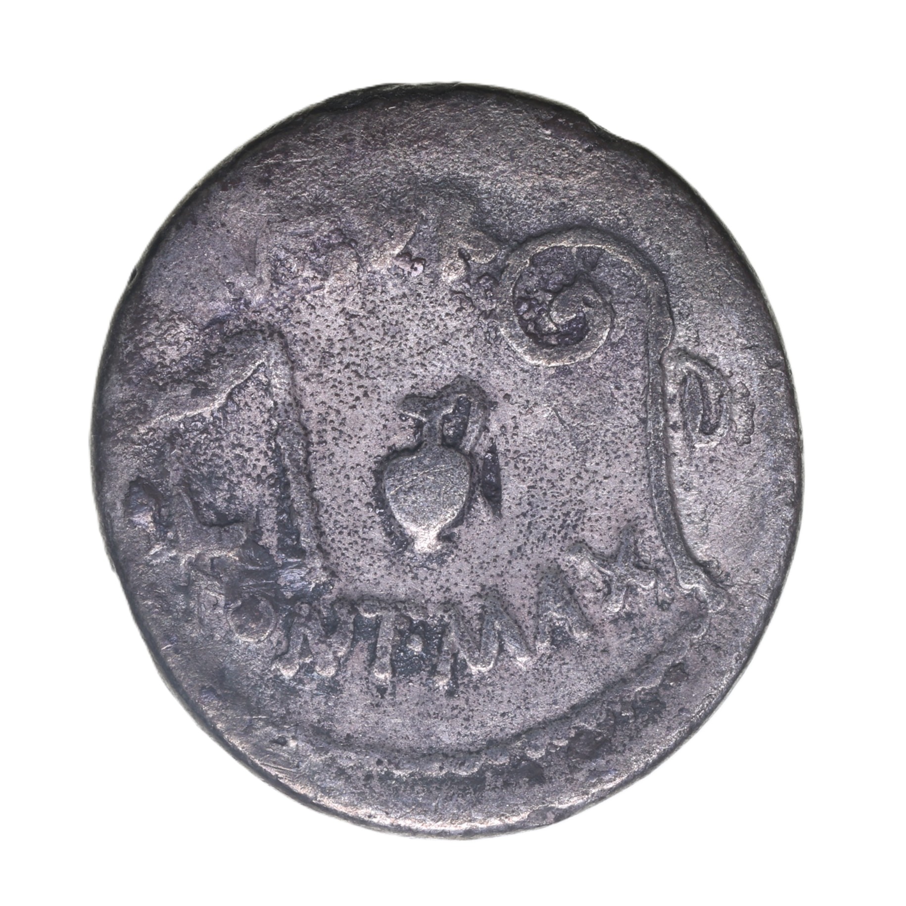 Julius Caesar 44 BC Silver Denarius Rome - Image 2