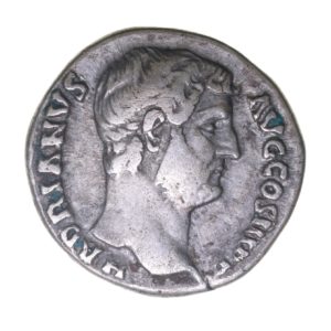 Hadrian AD 117-138 Silver Denarius Travel Series - Egypt reclining left