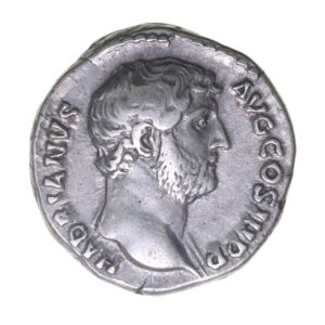 Hadrian AD 117-138 Silver Denarius