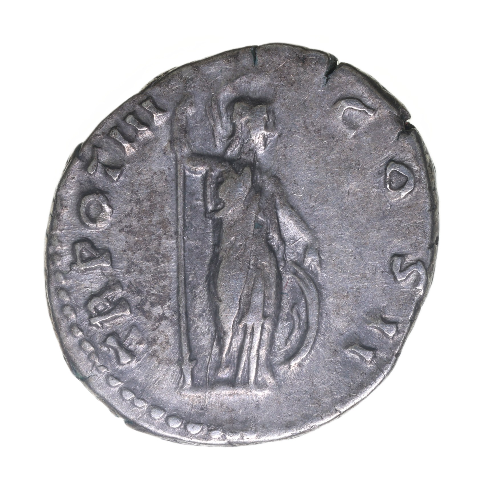 Marcus Aurelius 161-180 AD Silver Denarius - Image 2