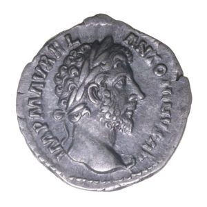 Marcus Aurelius 161-180 AD Silver Denarius