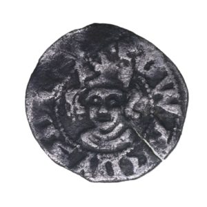 Edward III AD 1327-1377 Silver Farthing Long Cross Berwick *Very Rare*
