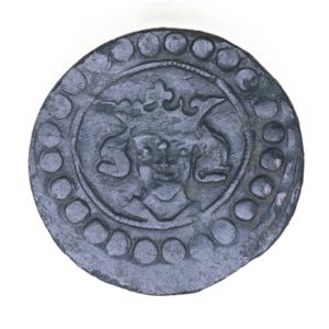 Edward I AD 1272-1307 Bronze Jetton Triad