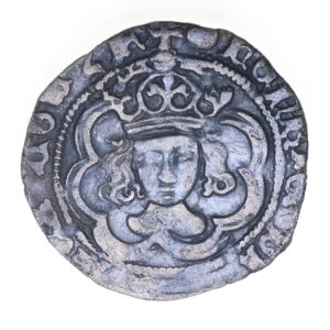 Henry VII AD 1485-1509 Silver Halfgroat Canterbury