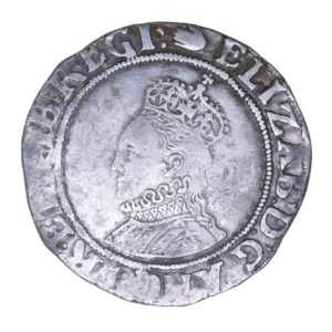 Elizabeth I AD 1558-1603 Silver Shilling 6th Issue