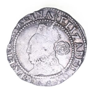 Elizabeth I AD 1558-1603 Silver Threepence AD 1587